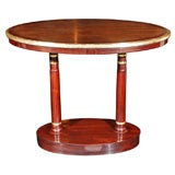 Empire Side Table with Gold Detailing