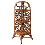 Wicker Stand with Three Tiers