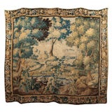 18th Century Flanders Verdure Tapestry