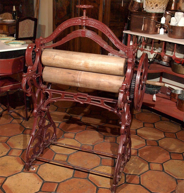 Late 19th century Art Nouveau painted iron chateau 