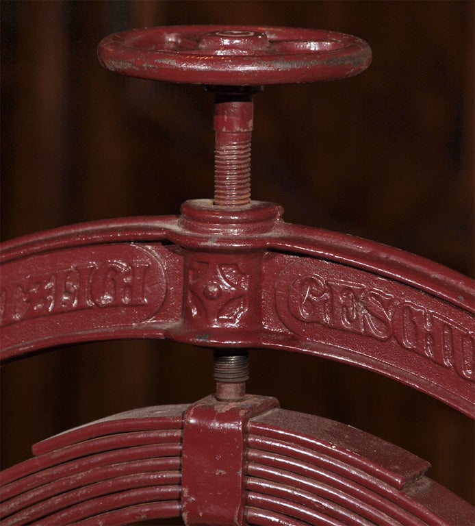 mangle iron 1960s