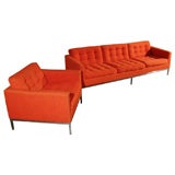 Sofa and chair by Florence Knoll for Knoll Associates