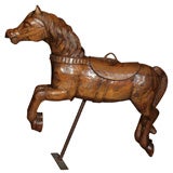 18th C. French Wooden Horse.