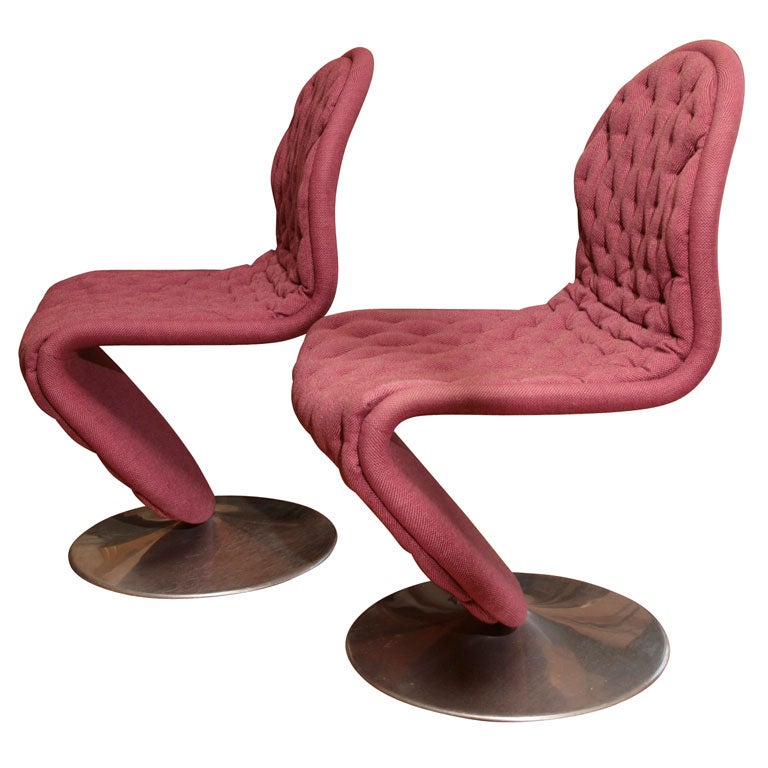Pair of Verner Panton Chairs