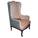 Counrty French Grain Painted Wing Chair