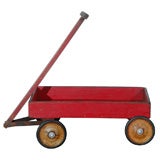 1920's - 1930's ORIGINAL PAINTED RED WAGON