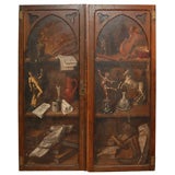 Pair of 19th Century Trompe L'Oeil Panels