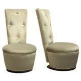 FABULOUS PAIR OF DOLPHIN CHAIRS BY JAMES MONT