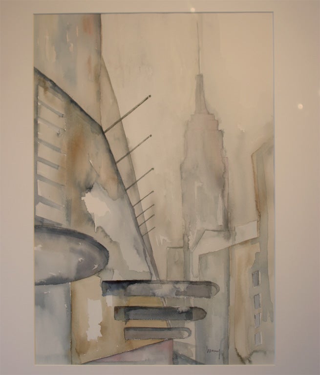 Watercolor by Michael Henry