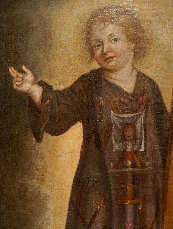 18th Century and Earlier 17th Century Flemish Painting (Antwerp School) For Sale