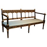 Antique A Regency Gothic Settee