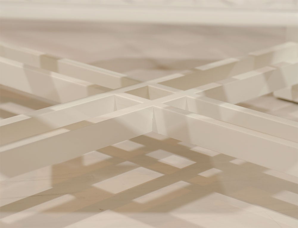 Octagonal Fretwork Coffee Table 2