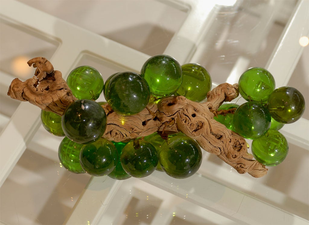 Mid-20th Century Vintage Italian Glass Grapes