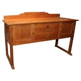 Oak Arts and Crafts Sideboard, Made by Heal 
Sons
