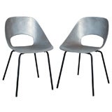 Pierre Guariche Aluminum Chairs