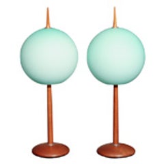 Gorgeous Pair of Italian Table Lamps 9