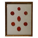 Grand Tour wax seal impressions, C. 1860-1880