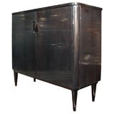 Modernist Cabinet In Ebonized Walnut Modernist Cabinet In Ebonized Walnut