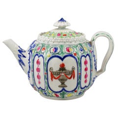 English Pearlware Teapot