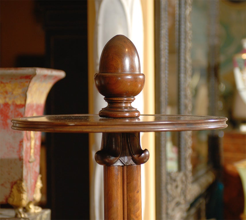English 19thC ENGLISH DUMBWAITER, TIERED ROUND
