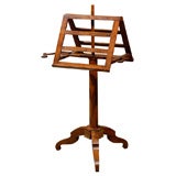 Antique 19th Century French Walnut Music stand