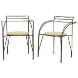 Vintage Set of Six "Lune D
Argent" Armchairs by Pascal Mourgue