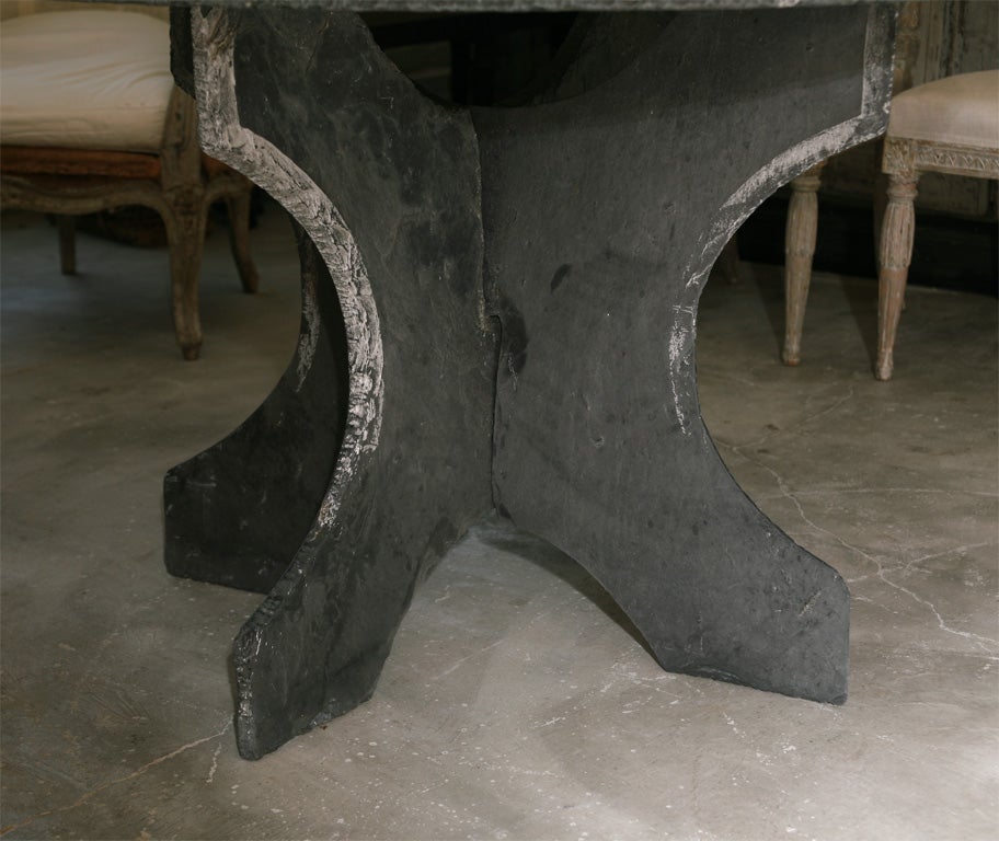 Round Slate Table 2