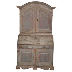 Painted Gustavian Secretaire