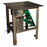 Antique Table saw kitchen island or side table