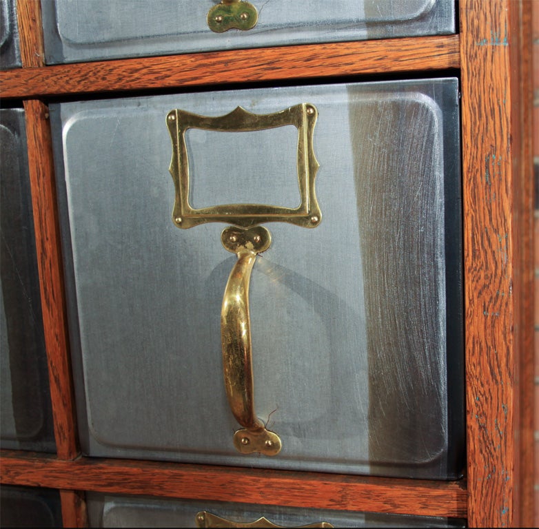 20th Century Steel military filing cabinet