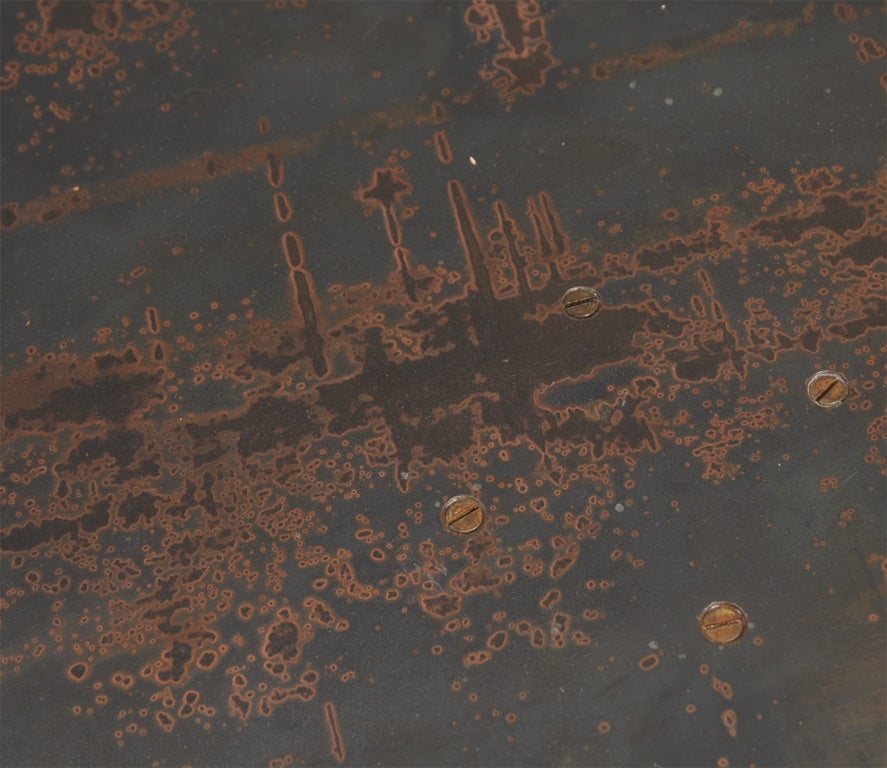 Round Table With Cast Iron Base