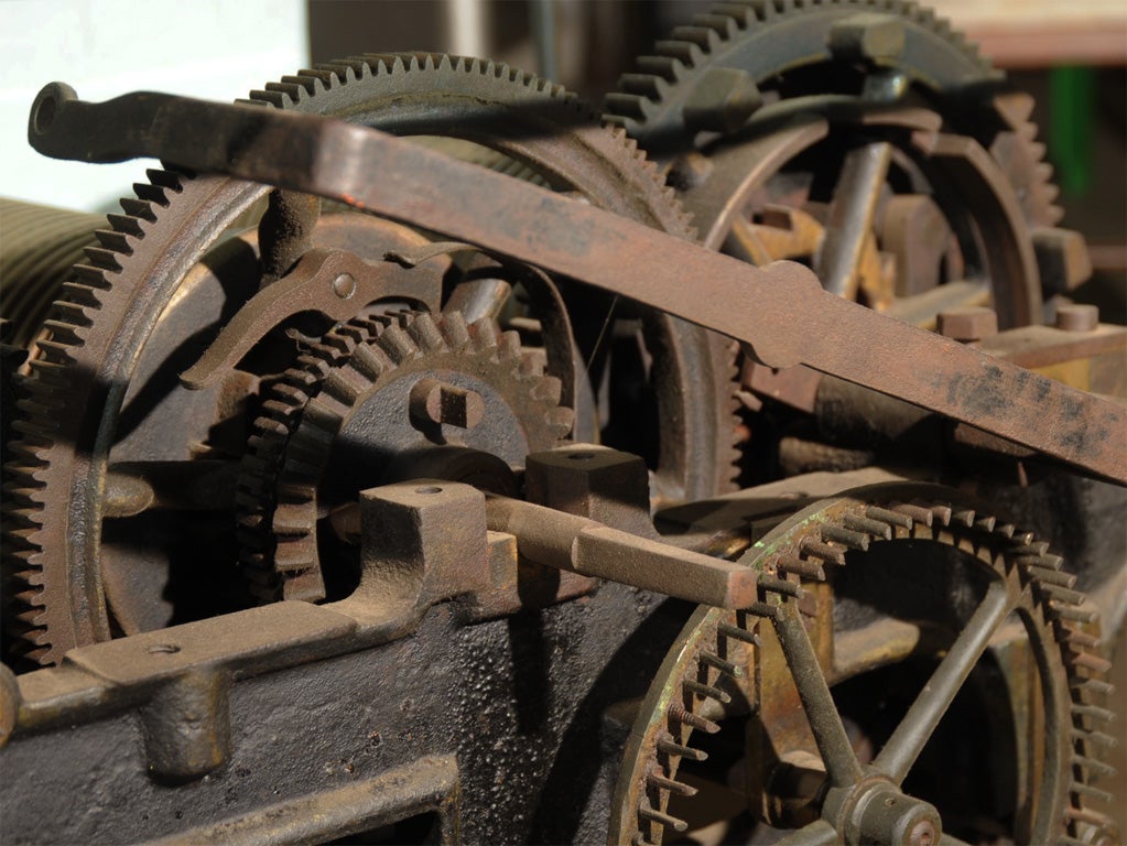 German Clock Tower Movement Table