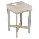 Jordan Cappella Acrylic Side Table and Trays