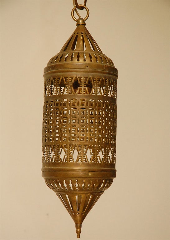 Brass Moroccan Pendant Lamp