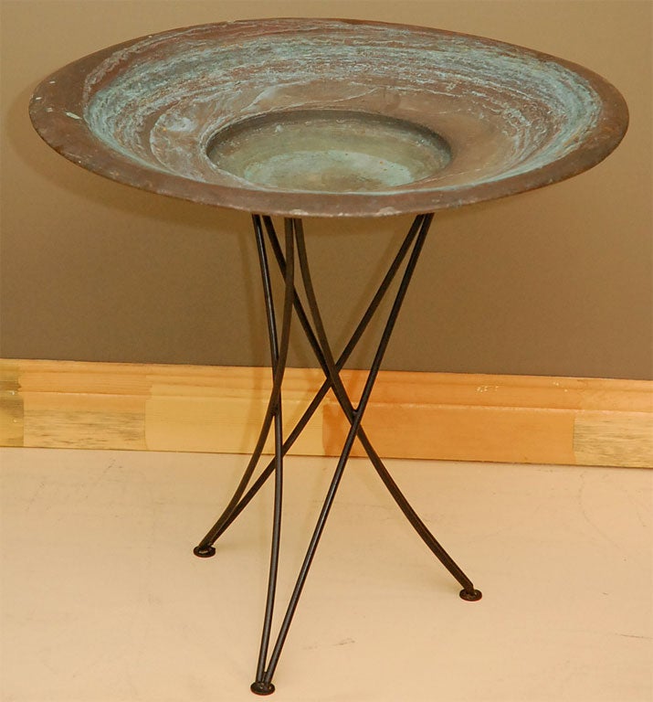 Pair of Copper Bird Baths at 1stDibs