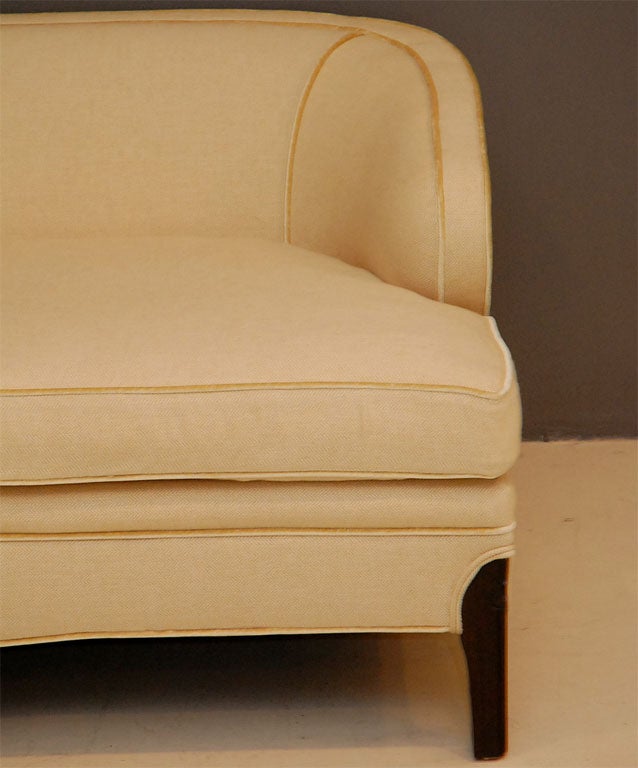 Contemporary Rolled Arm Sofa By Lawson-Fenning