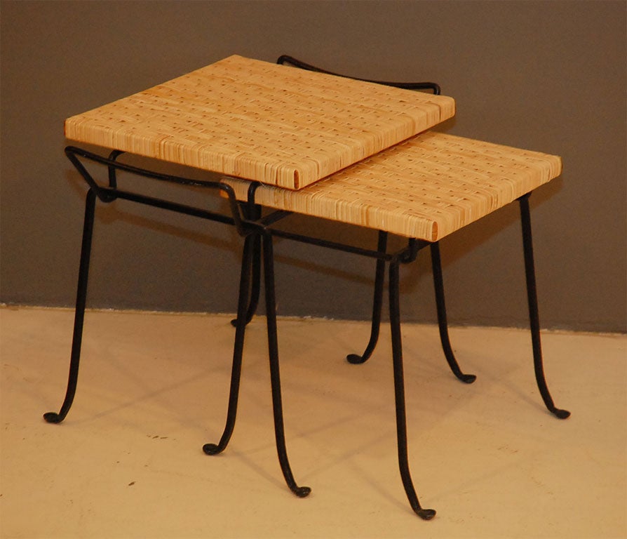 Indoor/Outdoor Salterini Nesting Tables