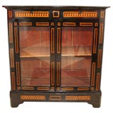 Black Lacquer Bookcase