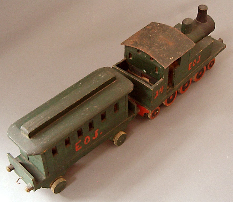 victorian train toy