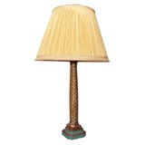 * 8049  A 16TH C ITALIAN COLUMN MOUNTED AS A LAMP