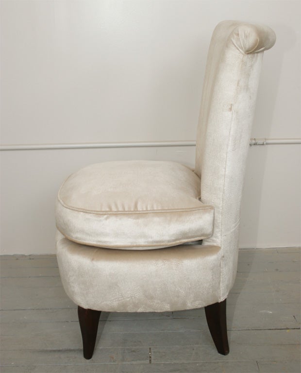 Mid-20th Century Art Deco Chauffeuse/ Ladies Budoir Chair