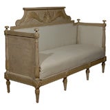 Antique Early 19th Century Swedish Sofa in the Style of Westmann