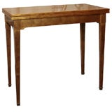 Lacquered Folding Game Table/ Console