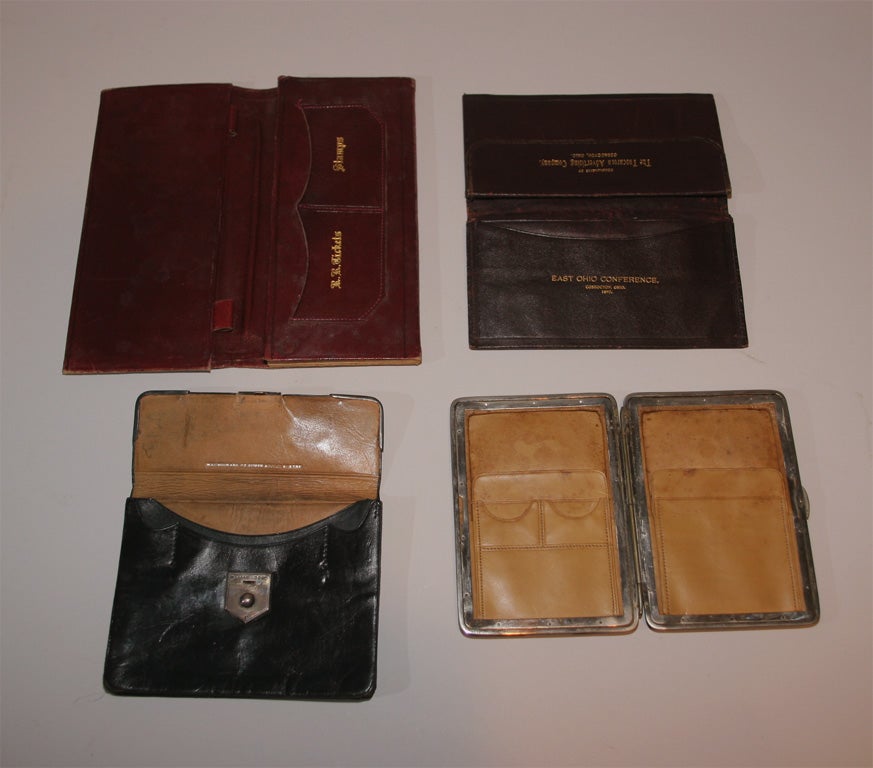 19th Century Leather Wallets 1