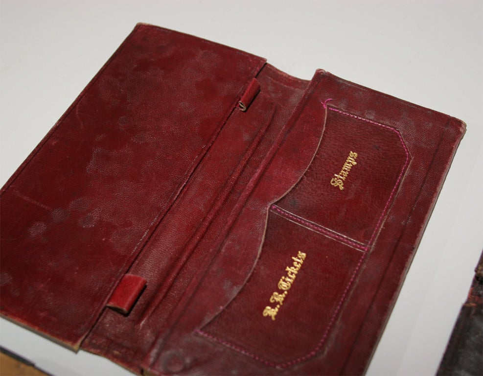 19th Century Leather Wallets 5