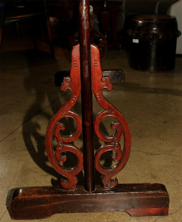Robe Rack / Headboard with Serpent Heads 1