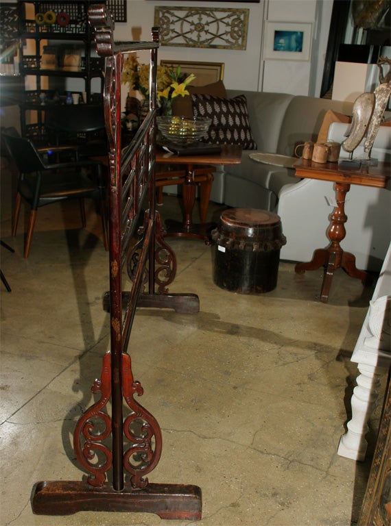 Robe Rack / Headboard with Serpent Heads 2