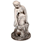 19th century English marble statue