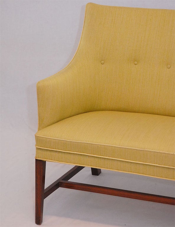 Mid-20th Century Frits Henningsen Settee For Sale