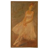 Oil Painting of Ballerina